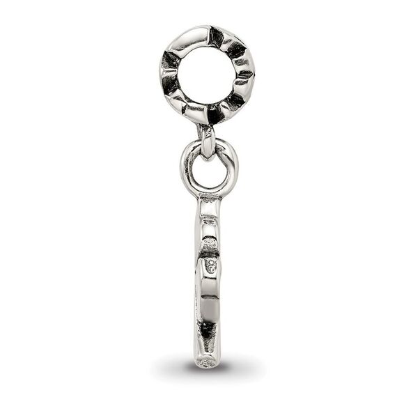 Kazi Luxury Collection Sterling Silver 4-Leaf Clover Dangle Reflections Bead - Picture 2 of 6